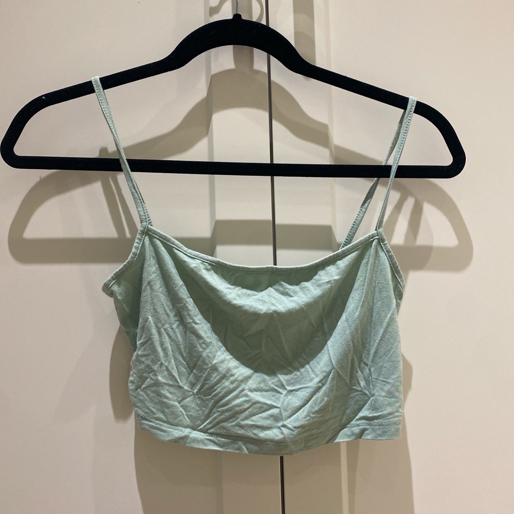 SHEIN mint green tank top